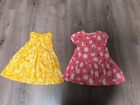 2x letné šaty, 86
