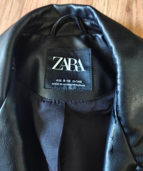 Koženkova bunda zara, veľ.140, top stav, zara,140