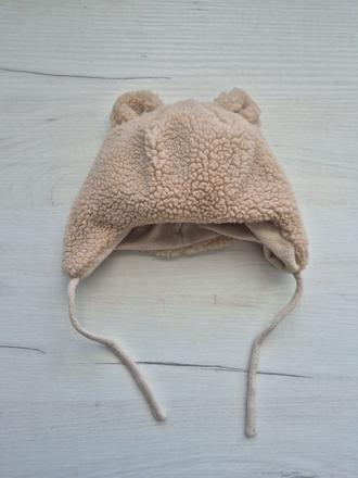 Zimná čiapka 3-6m, h&m,68