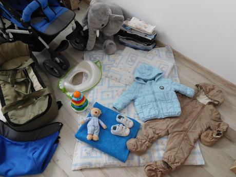 Kočiarik +vajíčko+kresielko+prebalovacia podložka, caretero