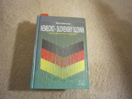 Táňa balcerová - nemecko-slovenský slovník,