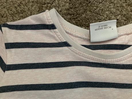 Prúžkované tričko v.92/98, next,92