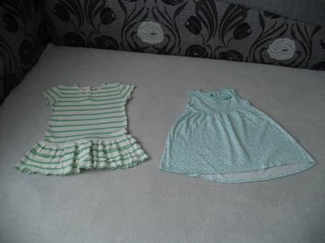 2 x letné šatičky, 92, f&f,92