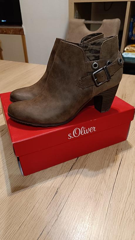 Topánky nové 40 kozenne, s.oliver,40