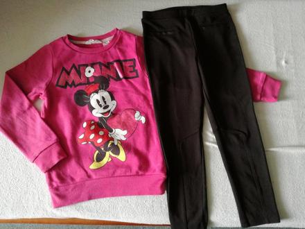 Dievčenský komplet veľ.122-128, h&m,128