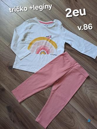 Tričko s legínami, 86