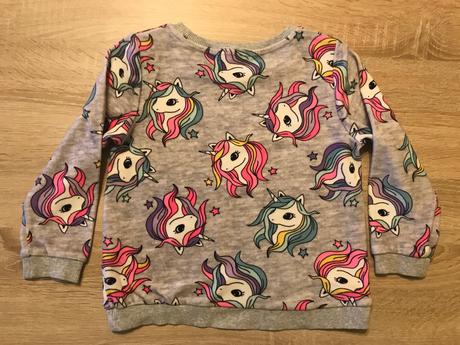 Zamatová mikinka, h&m,104