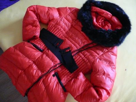 Červená bunda, xl