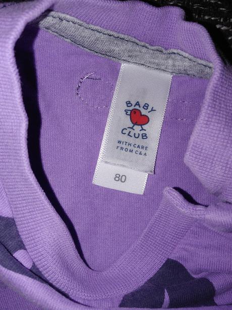 Tricko tiger, baby club,80