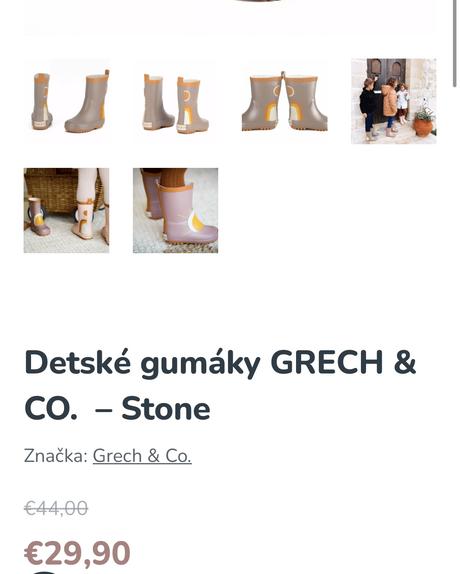 Gumáky grench & co - stone, 23