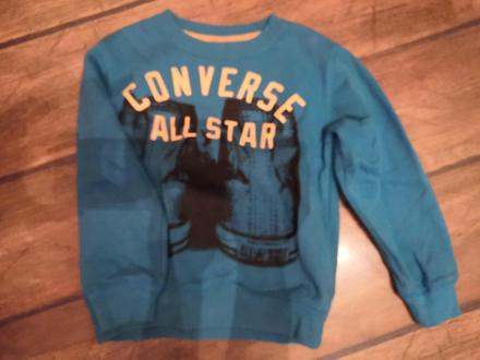 Tyrkysová mikina, converse,110