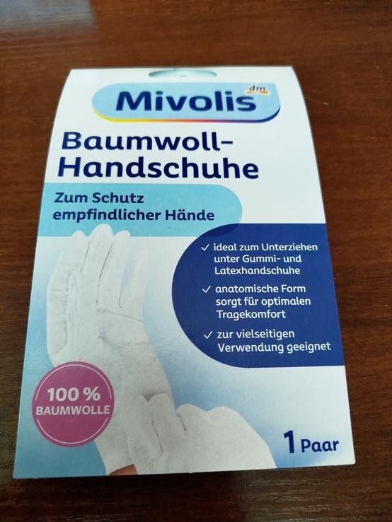 Mivolis Bavlnené rukavice, 1 pár