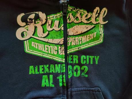 Detská mikina zn.russel athletics, 10 r., 140 cm, 140