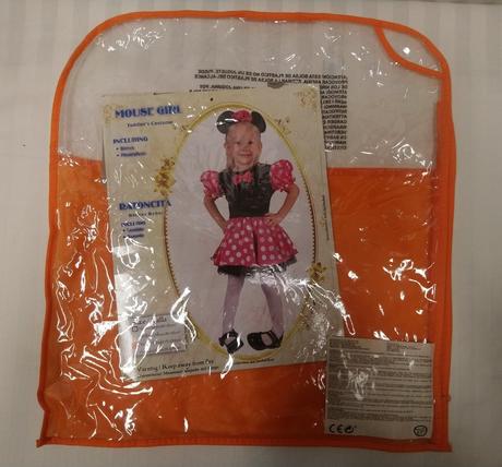 2 dielny kost. minnie mouse toddlers, 2-4r, 92-104, 