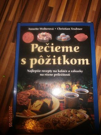 Kniha - pečieme, 