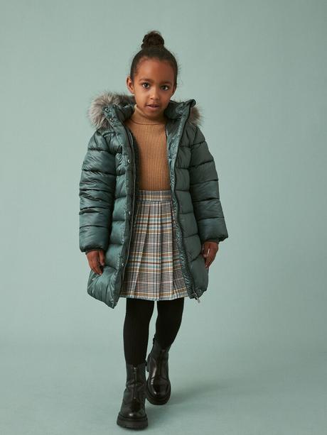 Next úžasná veľmi dobre zateplená zelená bunda, next,128