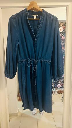 Saty denim, h&m,xs