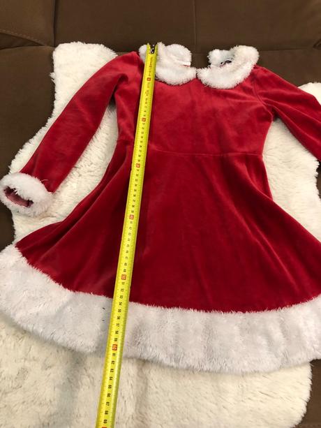 Vianočné saty 110/116, 110