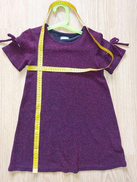 Tunikové šaty s metalic.vláknom 116-128, next,122