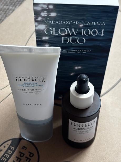Skin1004 glow duo - probio-cica sérum + spf50 krém, 