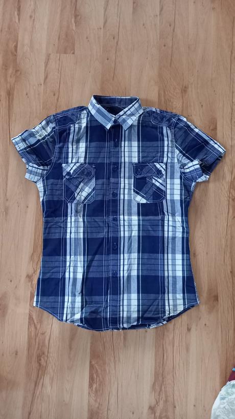 Pánska košeľa károvaná, l