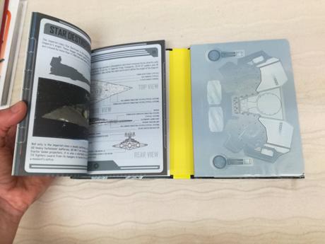 Star wars tie silencer book + model nsu19, 