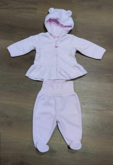 Dievčenská fleeceová súprava veľkosť 62, f&f,62