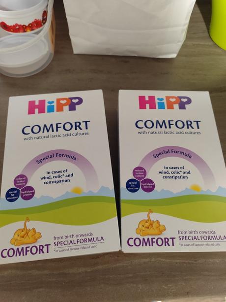 Hipp comfort umele mlieko, 