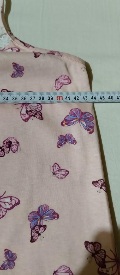 Nočna košeľa s čipkou 40/42, bonprix,m