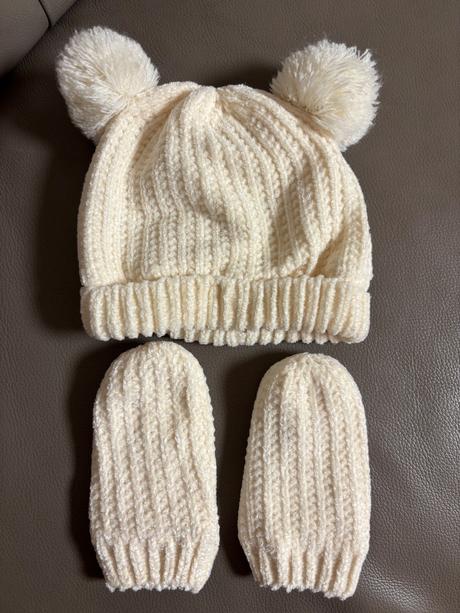 Zimna ciapka s rukavickami, f&f,80