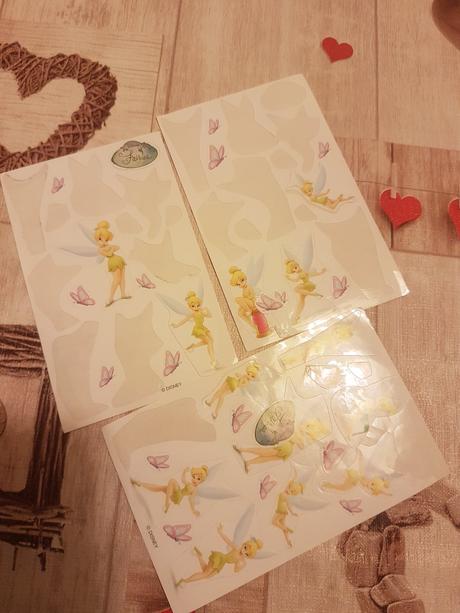 Samolepky/nálepky víla zvonilka, 