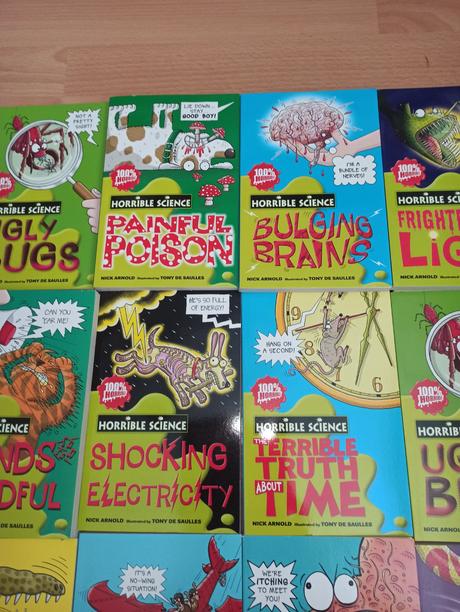 Horrible science aj jednotlivo, 