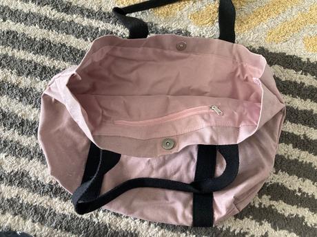 Plátená kabelka s leopardom, lindex