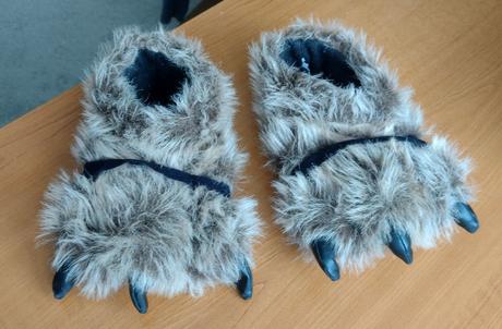 Zvieracie nohy - teplé papuče 19cm, 31