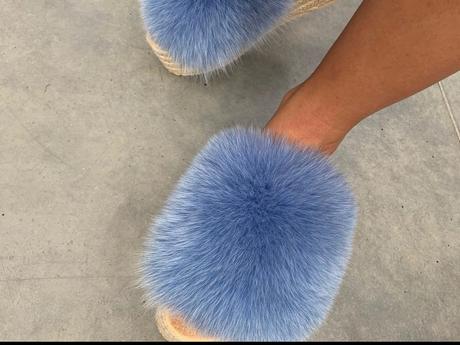 Dámske luxusné šľapky, 38