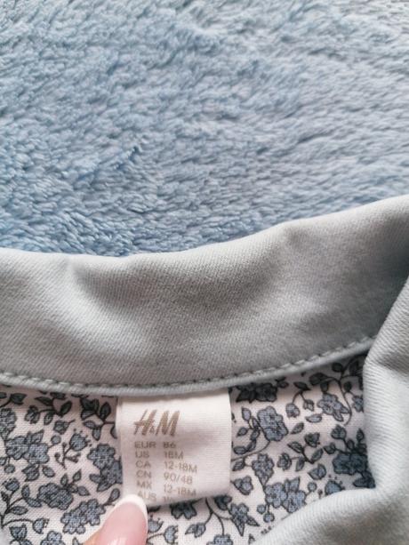 Riflova bundička volanom, h&m,86