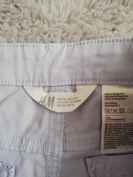 Džínsové šortky h&m 11-12 rokov, h&m,152
