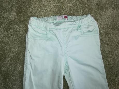 Krasne mentolove nohavice, top stav, name it,122