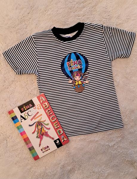 Fiha tralala tričko+ knižka, 122