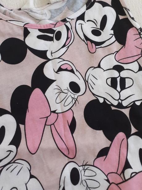Ramienkové šaty minnie, h&m,134
