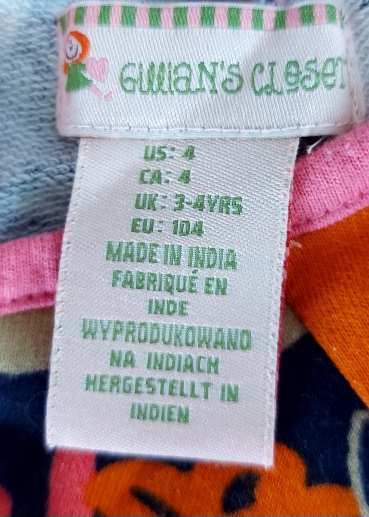 Farebné šaty gillian's closet, 104