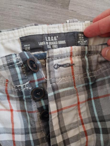 Kratasy panske, h&m,xl
