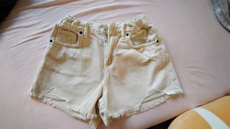 Riflové šortky, zara,158