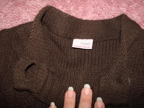 Hnedá vesta nenosená - rezervovaná, next,104