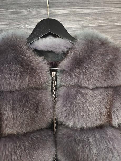 Kozeny kozuch z lisky, s