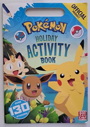 Knižka "pokémon" s aktivitami a nálepkami, 