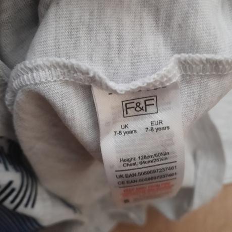 Tričko s krátkym rukávom, f&f,128