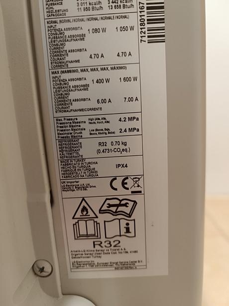 Vonkajšia klimatizačná jednotka lg dual inverter, 
