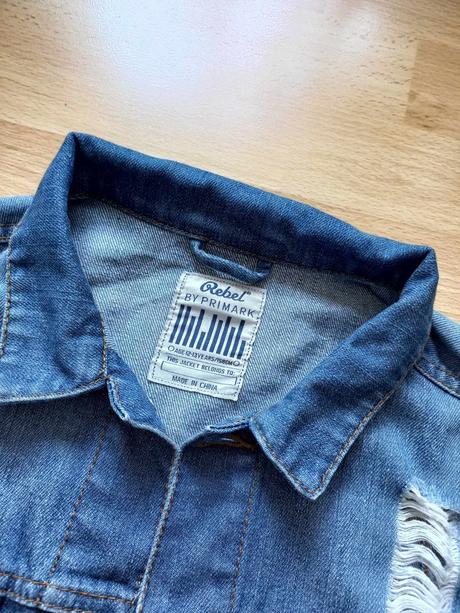 Rifľová bunda, primark,158