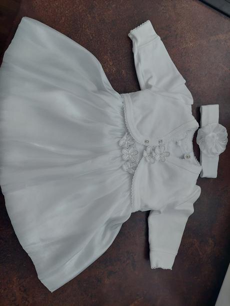 Šatky na krst, richelieu,56